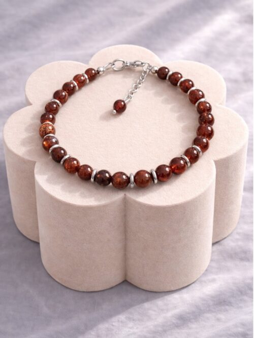 BRACELET PIERRES NATURELLE GRENAT