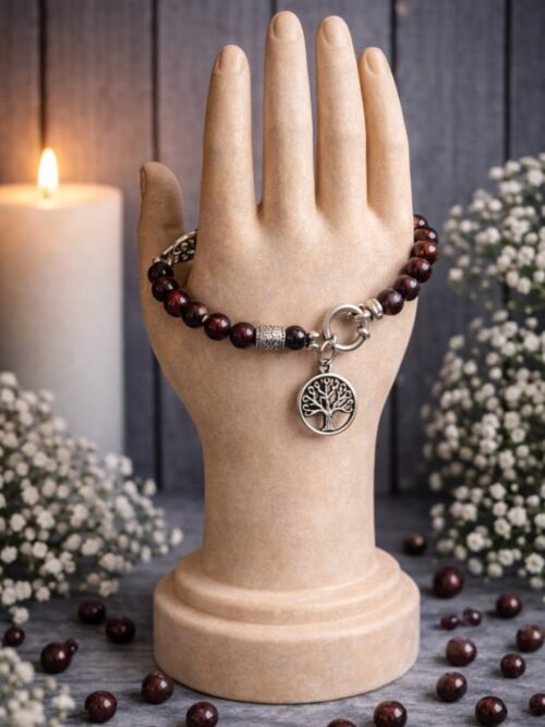 BRACELET PIERRES NATURELLES GRENAT