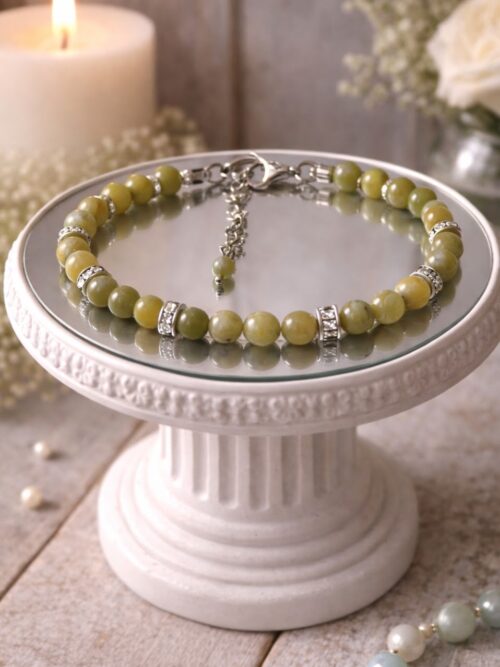 BRACELET PIERRES NATURELLES JADE NEPHRITE