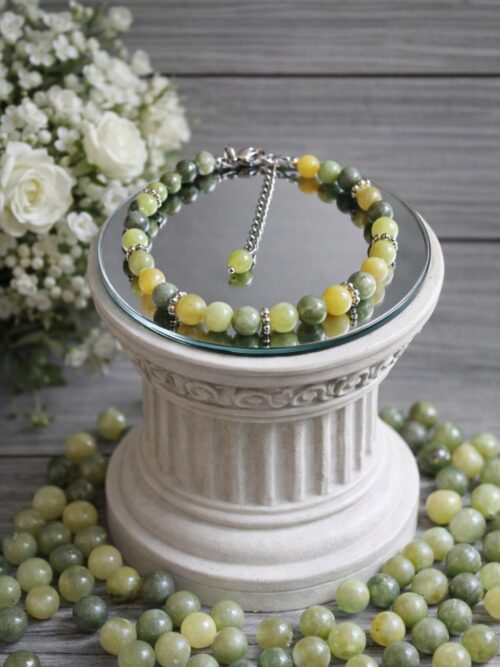 BRACELET PIERRES NATURELLES JADE NEPHRITE