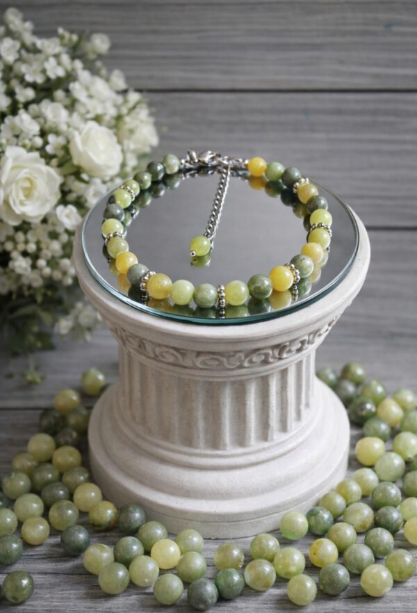 BRACELET PIERRES NATURELLES JADE NEPHRITE
