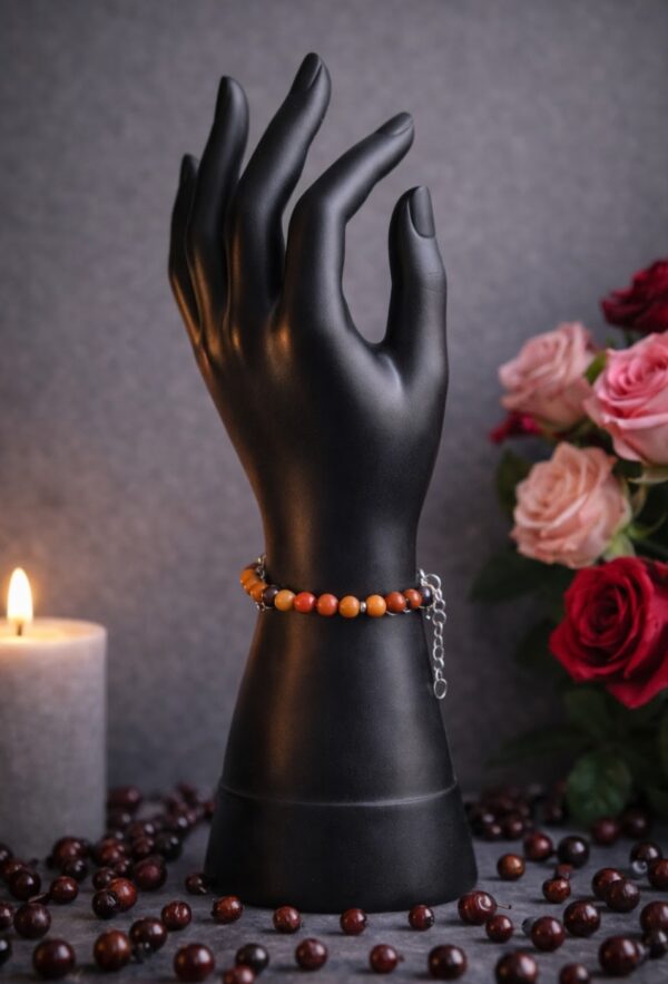 BRACELET PIERRES NATURELLES JASPE MOKAÏTE