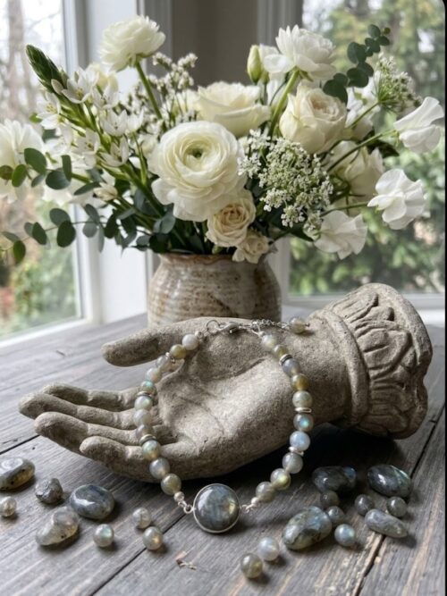 BRACELET PIERRES NATURELLES LABRADORITE