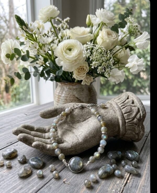 BRACELET PIERRES NATURELLES LABRADORITE