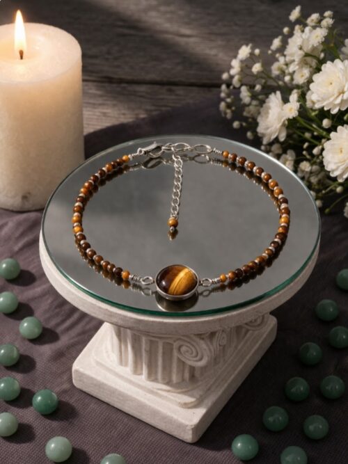 BRACELET PIERRES NATURELLES OEIL DE TIGRE