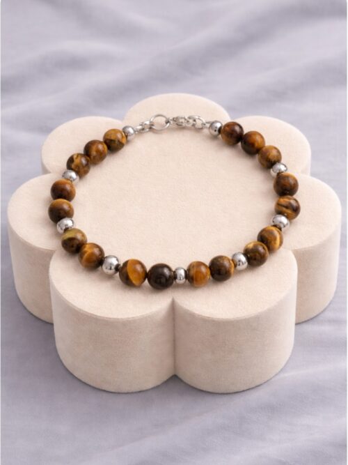 BRACELET PIERRES NATURELLES OEIL DE TIGRE