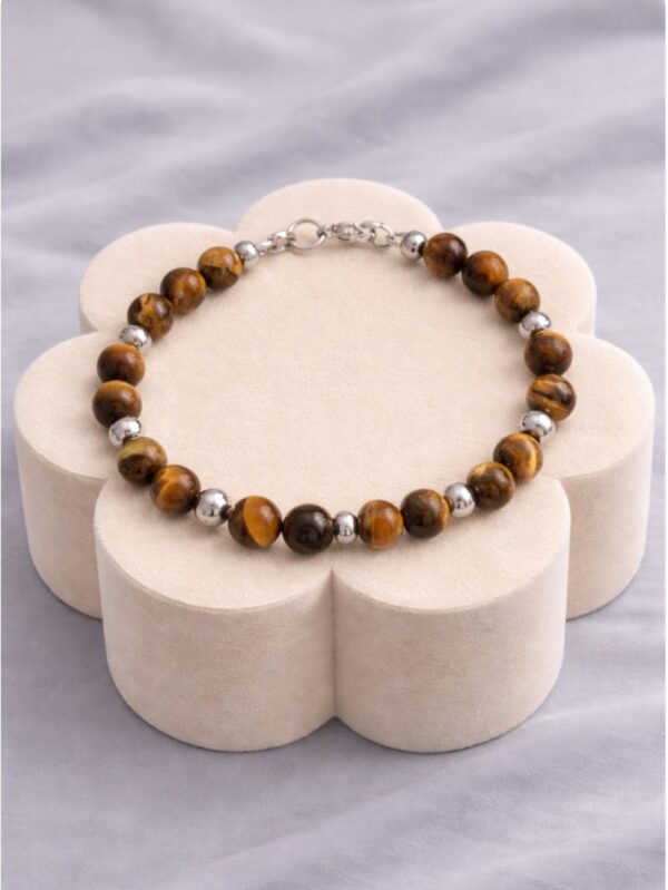 BRACELET PIERRES NATURELLES OEIL DE TIGRE