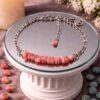 BRACELET PIERRES NATURELLES RHODOCHROSITE