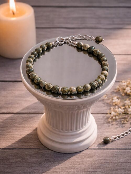 BRACELET PIERRES NATURELLES SERPENTINE