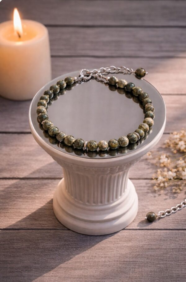 BRACELET PIERRES NATURELLES SERPENTINE