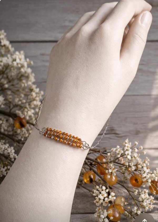 BRACELET PIERRES NATURELLES OEIL DE TIGRE FACETTE