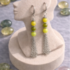 Boucles d’oreilles Péridot véritable